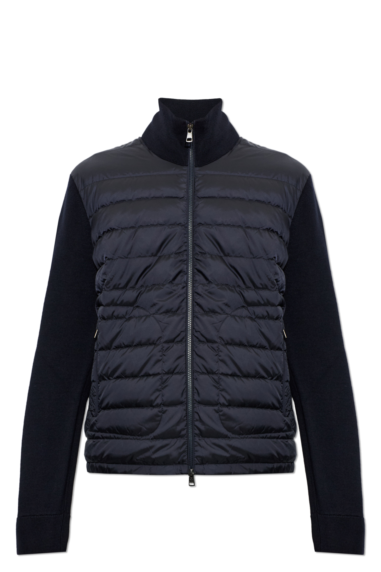 Navy blue Cardigan with quilted front Moncler - Vitkac Canada